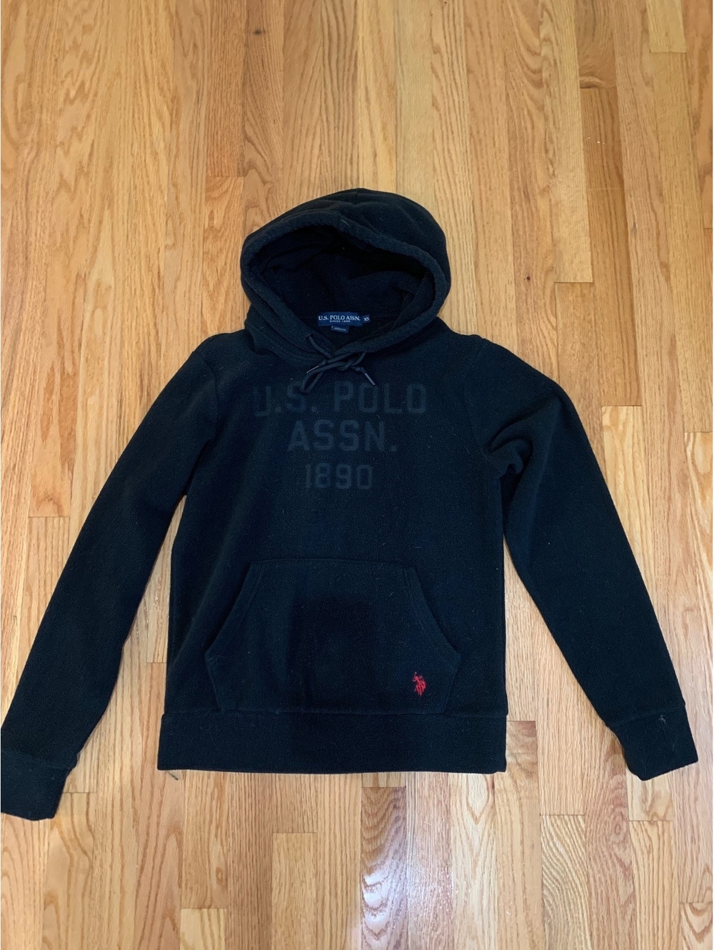 U.S. Polo Assn Black Pullover Hoodie
